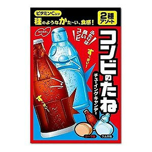 ※パッケージデザイン等は予告なく変更されることがあります。予め御了承下さい。【商品特徴】 ●種のようなかたーい噛みごたえがクセになる「たね」シリーズがラムネとコーラの2種アソートになって新登場 ●爽やかなラムネとコーラの味わいが楽しめます。 【原材料】砂糖（国内製造）、水飴、食用精製加工油脂、ゼラチン／酸味料、増粘剤（アラビアガム）、ソルビトール、ビタミンC、香料、乳化剤、着色料（カラメル、クチナシ）、光沢剤、甘味料（スクラロース、アセスルファムK）、（一部にゼラチン・大豆を含む） 【栄養成分：1袋（35g）当たり】 エネルギー：137kcal たんぱく質：0.16g 脂質：1.17g 炭水化物：32.28g 食塩相当量：0g ビタミンC：100mg 【内容量】35g ■発売元：ノーベル製菓 544-0004 大阪市生野区巽北4丁目10番2号 0120-47-0141 広告文責くすりの勉強堂 0248-94-8718