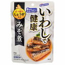 ※パッケージデザイン等は予告なく変更されることがあります。予め御了承下さい。【商品特徴】 ●しょうがを加え、さっぱりとしたみそ味に仕上げました ●いわしで健康（100g缶）と比較し、25％減塩 ●開けやすいパウチ容器を採用 ●いわしには、D...