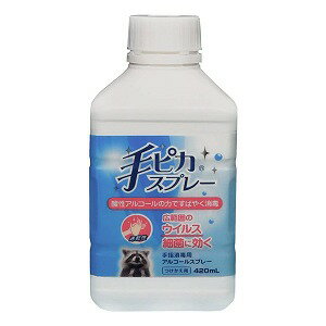 健栄製薬 手ピカスプレー 付け替え用 420mLの商品画像