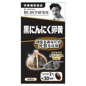 野口医学研究所 黒にんにく卵黄 60粒 送料無料