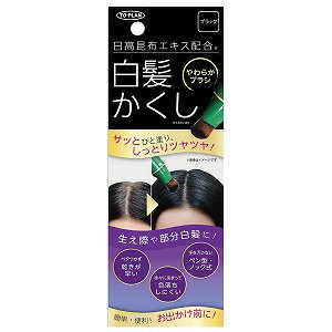 トプラン 日高白髪かくし ブラック 20g