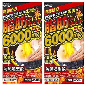 【第2類医薬品】 防風通聖散料エキス錠 「至聖」 450錠×2個セット ※セルフメディケーション税制対象商品 あす楽対応のサムネイル