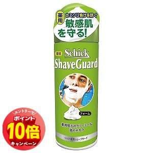 「エントリーでポイント10倍」シック 薬用シェーブガード シェービングフォーム 200g