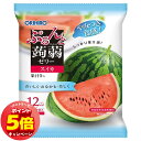 「エントリーでポイント5倍」ぷるんと蒟蒻ゼリーパウチ スイカ 20g×6個
