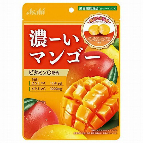 アサヒ 濃ーいマンゴー 80g アサヒ 濃ーいマンゴー 80g