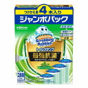 スクラビングバブル トイレスタンプフレグランス 黒ズミケア シャインミント つけかえ用 4本入り(3)
