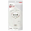 あわあみボディタオル 泡綿 しろ 1枚入