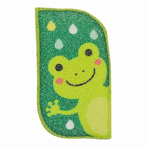 カエルの食器洗い グリーン フック付 1個 メール便送料無料
