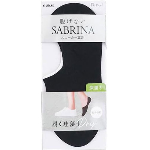 サブリナ レディース フットカバー ブラック 23-25cm (※アウトレット品)