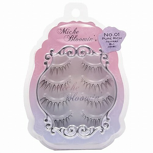 ミッシュブルーミン No.01 ピュアリッチ 4ペア メール便送料無料