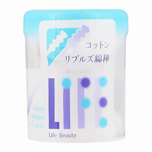 ライフ コットンリプルズ綿棒 120本入