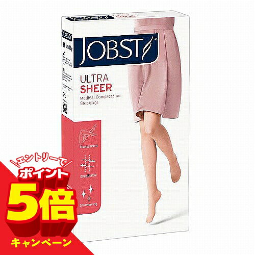 【エントリーでP5倍】ジョブスト ウルトラシアー30 Mサイズ ハイソックス レギュラー シルキーベージュ 1足
