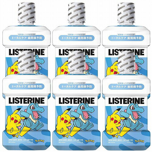 薬用リステリン トータルケア歯周クリア 1000ml×6本セット 医薬部外品 (※アウトレット品) 送料無料
