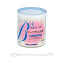 　 ※パッケージデザイン等は予告なく変更されることがあります。予め御了承下さい。 　 特徴 ・耳・目・鼻・おへそなどお日常のお手入れや、メイクアップの仕上げに。・お風呂あがりや水泳の後の耳のお手入れに。細かい部分の清掃・塗布に。 ・抗菌加工の紙軸綿棒。 素材 脱脂綿、紙軸 注意事項 ・耳または鼻の奥に入れすぎないように、綿球から1.5cmの部分を持ってご使用ください。 ・お子様だけでのご使用はやめてください。・万一異常を感じた場合は医師にご相談ください。 広告文責 くすりの勉強堂TEL 0248-94-8718 ■発売元：白十字株式会社