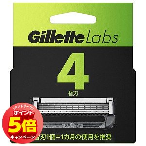 「7/26AM1:59迄エントリーでP5倍」ジレット ラボ 角質除去バー搭載 替刃 4個入 「7/26AM1:59迄エントリーでP5倍」ジレット ラボ 角質除去バー搭載 替刃 4個入