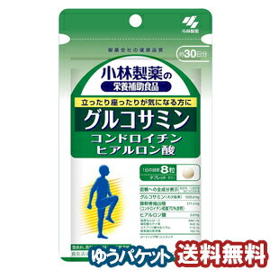 小林製薬 グルコサミン コンドロイチン硫酸 ヒアルロン酸 240粒（約30日分） メール便送料無料