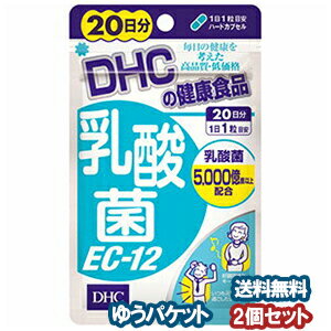 DHC 乳酸菌EC-12 20日分(20粒)×2個セット メール便送料無料