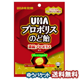 UHA味覚糖 プロポリス のど飴 52g メ