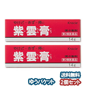 【第2類医薬品】 クラシエ 紫雲膏（シウンコウ） 14g×2個セット メール便送料無料のサムネイル