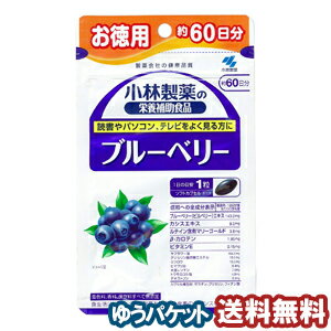 小林製薬 ブルーベリー 60粒 約60日分 メール便送料無料