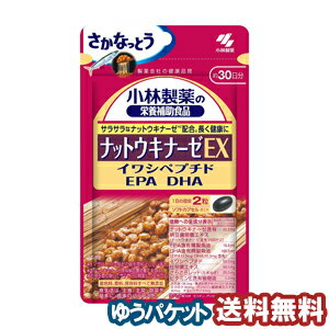 小林製薬 ナットウキナーゼEX 60粒（約30日分） メール便送料無料