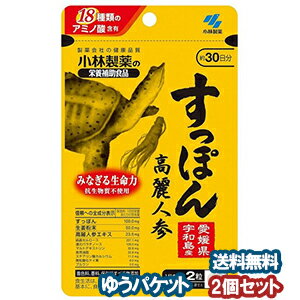 小林製薬 すっぽん高麗人参 60錠×2個セット メール便送料無料