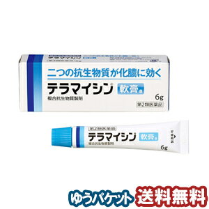 【第2類医薬品】 テラマイシン軟膏a 6g メール便送料無料