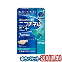 【第（2）類医薬品】 ニコチネルミントガム 10個入 ※セルフメディケーション税制対象商品 メール便送料無料