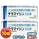 「エントリーでポイント10倍」【第2類医薬品】 テラマイシン軟膏a 6g×2個セット メール便送料無料
