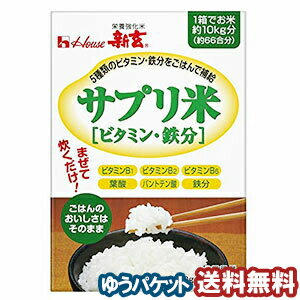 新玄 サプリ米(ビタミン・鉄分) 25g×2袋 メール便送料無料