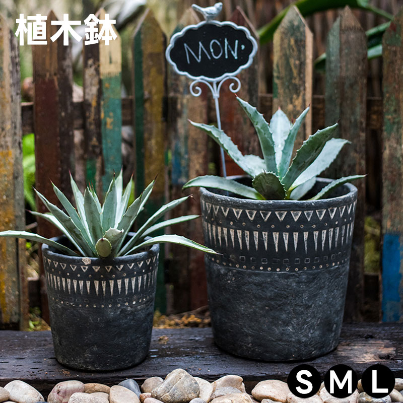 Rakuten - 植木鉢 プランター 底穴付き 直径10~18cm コンクリート 4 5 6号 観葉植物 鉢 ガーデニング用品 鉢植え 室内 屋外に適用 鉢 園芸 ガーデニング 通気性良好 深型 軽量 おしゃれ ベランダ 植物 鉢植え 容器