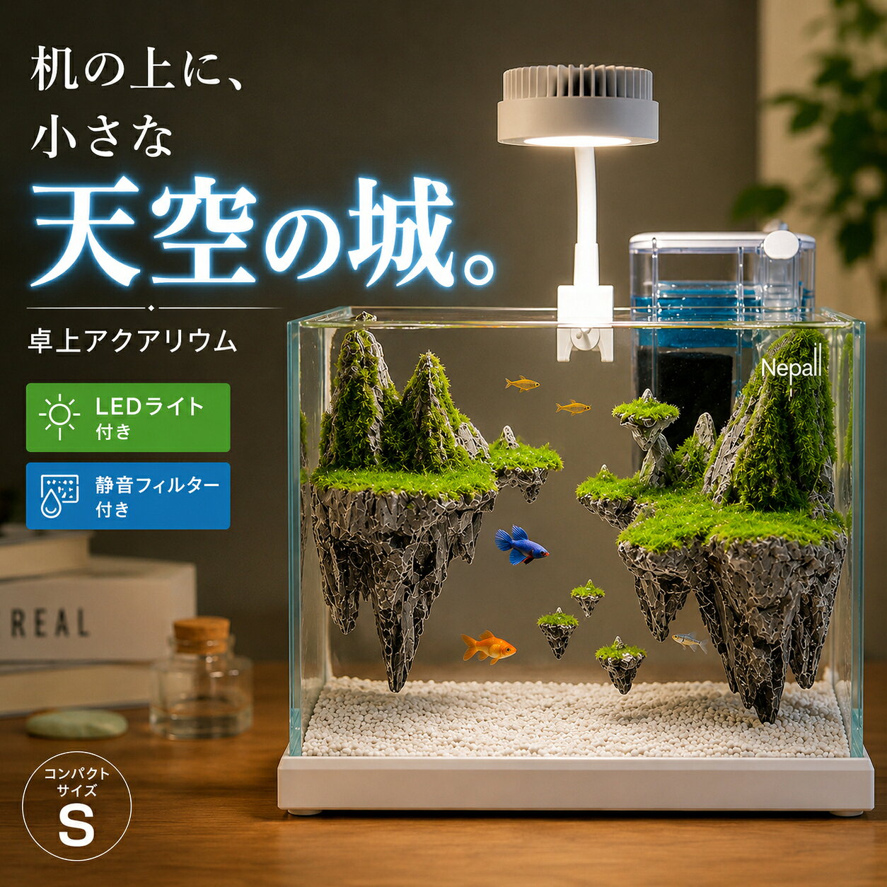 楽天市場】シュリンプ 水槽セット（熱帯魚・アクアリウム｜ペット