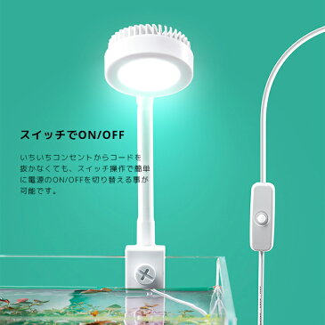 【送料無料】天空の城専用 LEDライト LED照明USB電源 USBポート 水槽 アクアリウム 明るい ハイパワー かわいい おしゃれ 北欧 金魚 シュリンプ メダカ コンパクトサイズ 人気 PC モバイルバッテリー