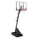 【バスケットゴールキャンペーン：5月31日(金)まで】54インチ ゴールドTFポータブル 6A1746CN | 正規品 SPALDING スポルディング バスケットボール バスケ バスケゴール 屋外 家庭用 アクリル リング ポータブル 練習 シュート練習 自主練 自宅