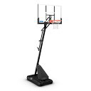 50インチ NCAA エグザクトハイト アクリルポータブル E6A994 | 正規品 SPALDING スポルディング バスケットボール バスケ バスケゴール 屋外 家庭用 アクリル リング ミニバス ポータブル 練習