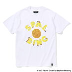 【最大ポイント5倍★要エントリー：4月27日(土)AM9:59まで】ジュニア Tシャツ スポンジ・ボブ アルファベット SJT23158S | 正規品 SPALDING スポルディング バスケットボール バスケ ウェア 練習着 半袖 Tシャツ シャツ ジュニア キッズ