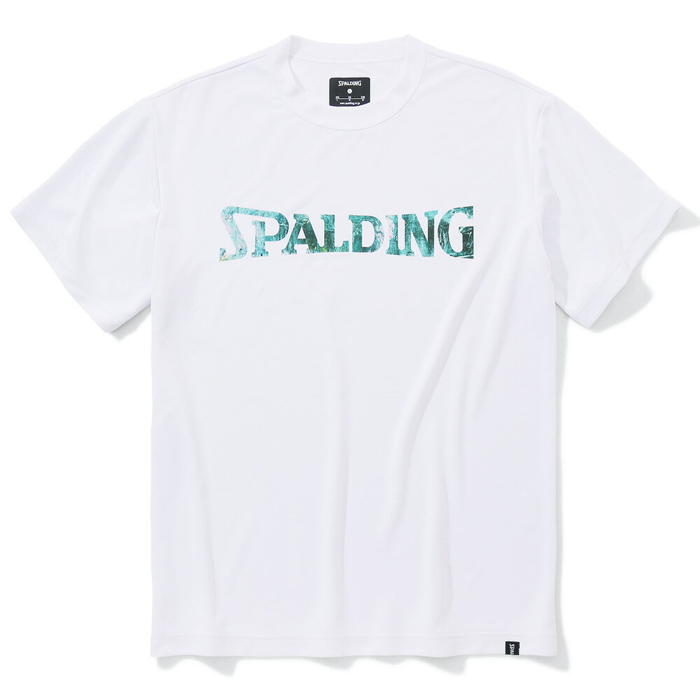 ウエア Tシャツ ウォールペイント ロゴ SMT23114 | 正規品 SPALDING スポルディング バスケットボール バスケ ウェア 練習着 半袖 Tシャツ シャツ メンズ レディース