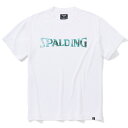 ウエア Tシャツ ウォールペイント ロゴ SMT23114 | 正規品 SPALDING スポルディング バスケットボール バスケ ウェア 練習着 半袖 Tシャツ シャツ メンズ レディース