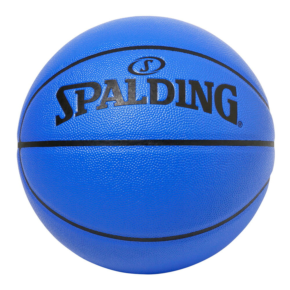 ボール イノセンス ミッドナイトブルー 7号球 77-046J | 正規品 SPALDING スポルディング バスケットボール バスケ 7号 男性 メンズ 皮 革 人工皮革 屋内 室内