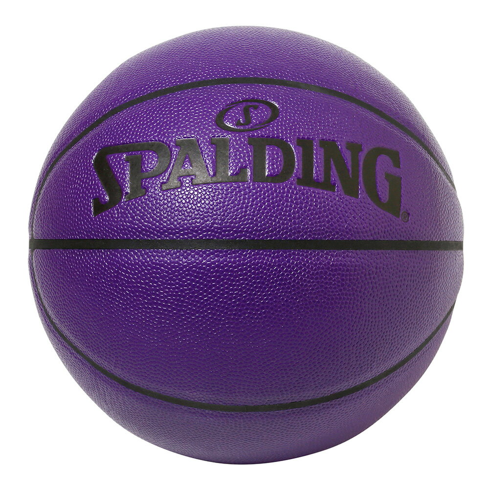 イノセンス ウルトラバイオレット 7号球 77-072J | 正規品 SPALDING スポルディング バスケットボール バスケ 7号 男性 メンズ 皮 革 人工皮革 屋内 室内 1