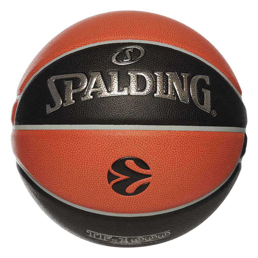 ボール レガシー TF-1000 EuroLeague オフィシャルゲームボール 7号球 84-004Z | 正規品 SPALDING スポルディング バスケットボール バスケ 7号 皮 男性 メンズ革 人工皮革 屋内 室内