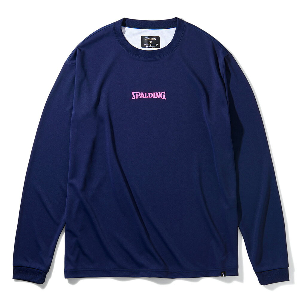 ウエア ロングスリーブTシャツ タイダイオーセンティック SMT211100 | 正規品 SPALDING スポルディング バスケットボール バスケ NBA ウェア 練習着 ロンt ロングtシャツ 長袖 シャツ メンズ レディース