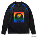 バレーボールロングスリーブTシャツ MTVレインボー SMT211800 | 正規品 SPALDING スポルディング バレーボール バレー ウェア 練習着 半...