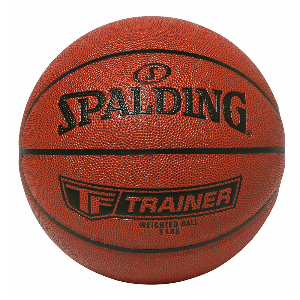 ボール 3ポンド(1.35kg)ヘビーウェイト TFトレーナー 7号球 合成皮革 77-012Z | 正規品 SPALDING スポルディング バスケットボール バスケ 7号 男性 メンズ 皮 革 人工皮革 屋内 室内 練習 トレーニング