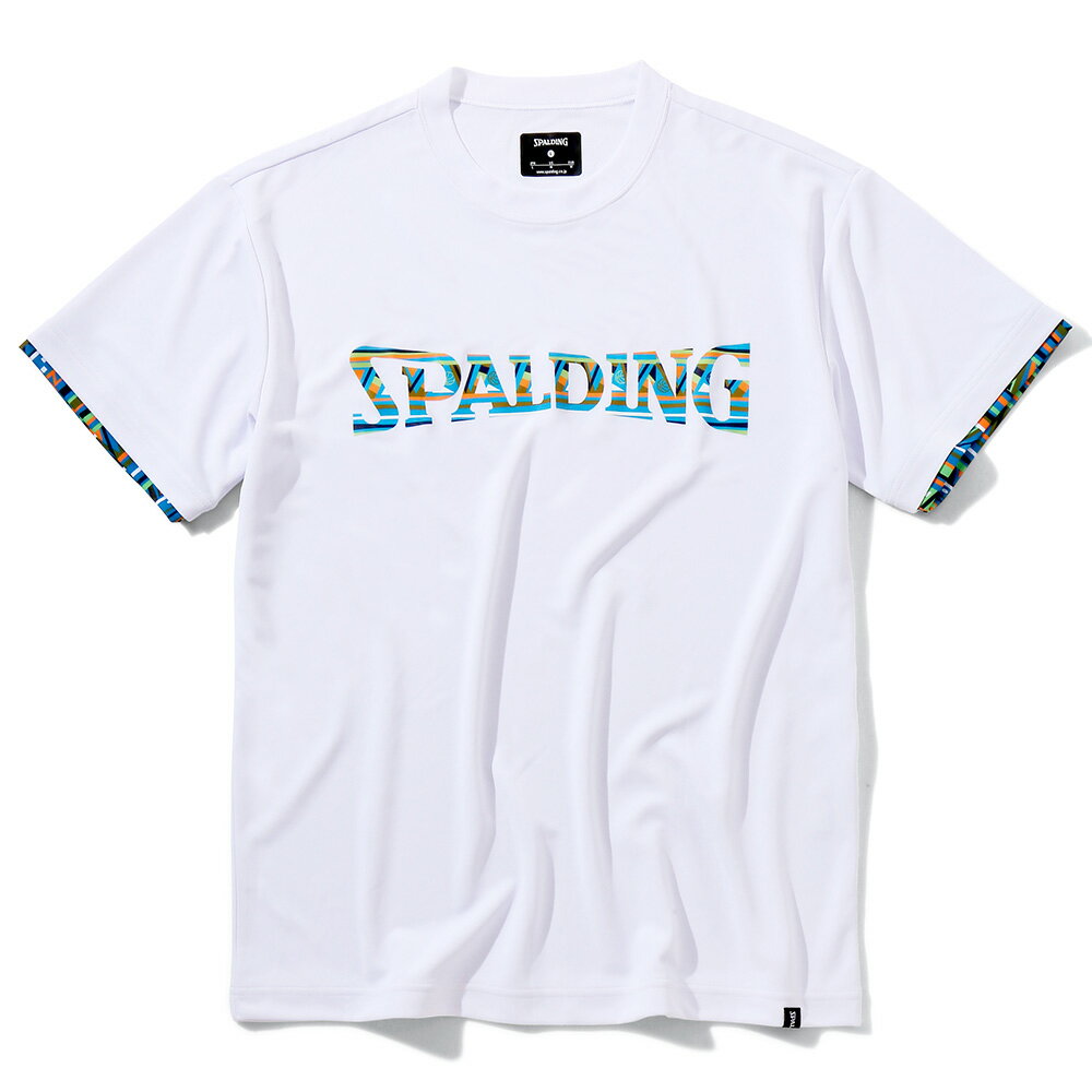 ウエア Tシャツ アフリカントライバルロゴ SMT22006 | 正規品 SPALDING スポルディング バスケットボール バスケ ウェア 練習着 半袖 シャツ メンズ レディース