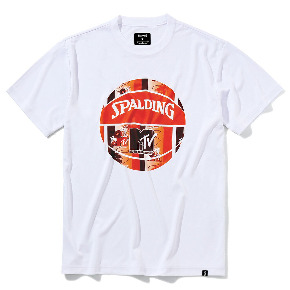 Tシャツ MTV ハワイナイスボール SMT22050M | 正規品 SPALDING スポルディング バスケットボール バスケ ウェア 練習着 半袖 シャツ メンズ レディース 1