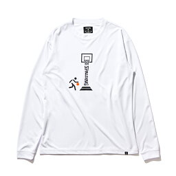 ウエア ロングスリーブ Tシャツ ピクトグラム SMT22139 | 正規品 SPALDING スポルディング バスケットボール バスケ ウェア 練習着 長袖 長袖Tシャツ シャツ メンズ レディース
