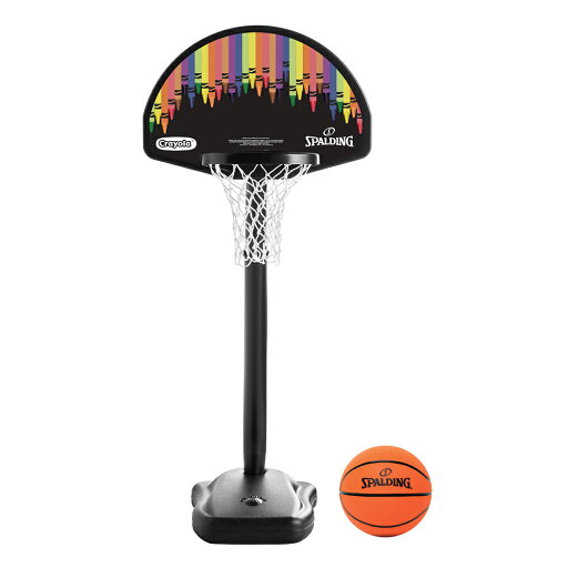 クレヨラ ワン オン ワン 5H114CRN | 正規品 SPALDING スポルディング バスケットボール バスケ バスケットゴール 家庭用 幼児向け クレヨラ ワン オン ワン 5H114CRN | 正規品 SPALDING スポルディング バスケットボール バスケ バスケットゴール 家庭用 幼児向け