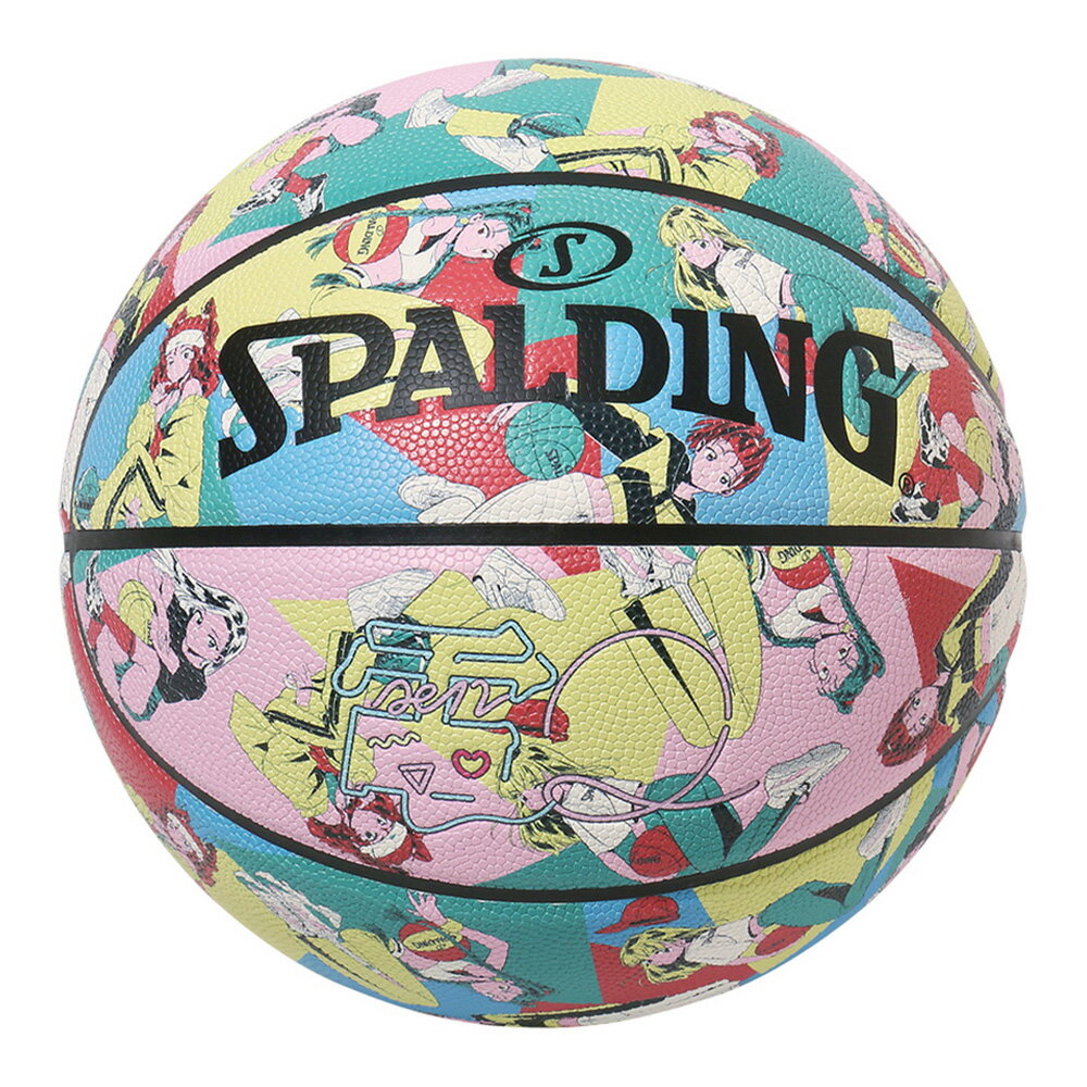 電Q トライアンギュラー コンポジット 7号球 77-824J | 正規品 SPALDING スポルディング バスケットボール バスケ 7号 男性 メンズ 皮 革 合成皮革