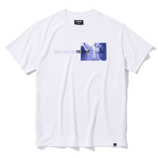 【楽天スーパーセール 14%OFF:6/4 20時〜6/11 1時59分】Tシャツ フォト ドント フォロー ザ ウエーブ SMT24013 | 正規品 SPALDING スポルディング バスケットボール バスケ ウェア 練習着 メンズ レディース 【楽天スーパーセール 14%OFF:6/4 20時〜6/11 1時59分】Tシャツ フォト ドント フォロー ザ ウエーブ SMT24013 | 正規品 SPALDING スポルディング バスケットボール バスケ ウェア 練習着 メンズ レディース